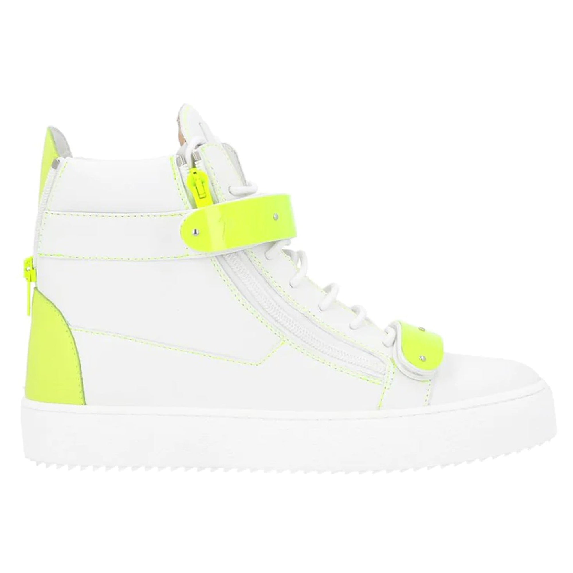 

Кожаные кроссовки Giuseppe Zanotti, белый
