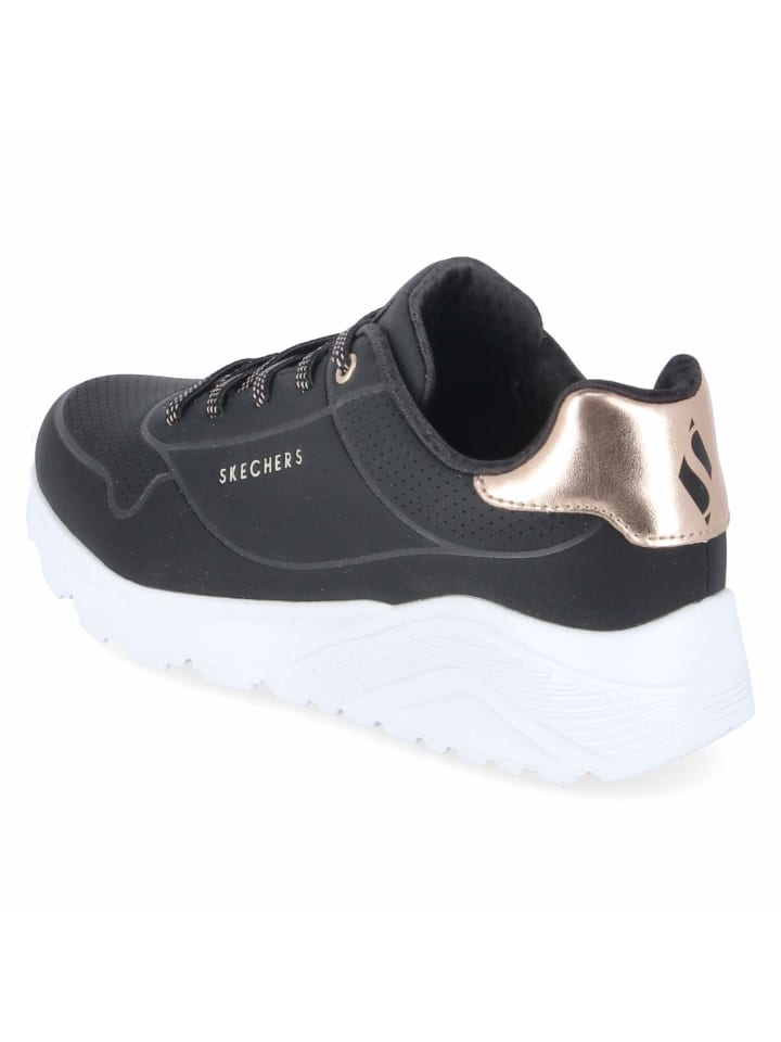 Skechers Черные кроссовки на шнуровке — фото 3