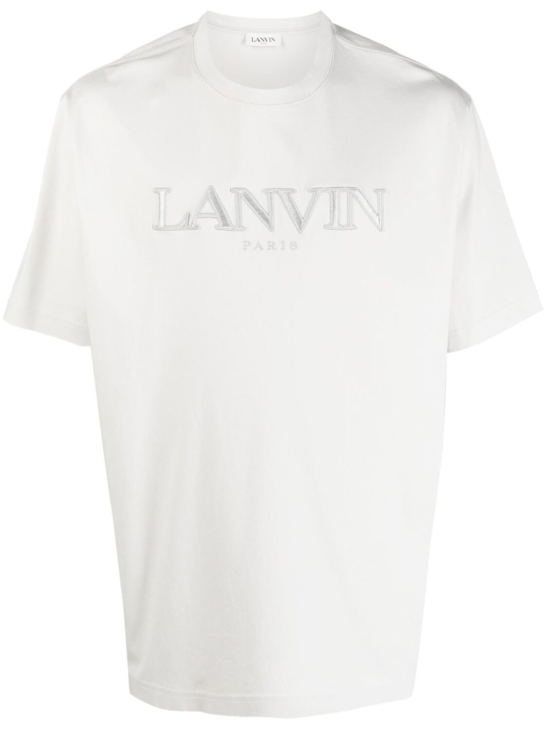 

Lanvin футболка с логотипом, серый