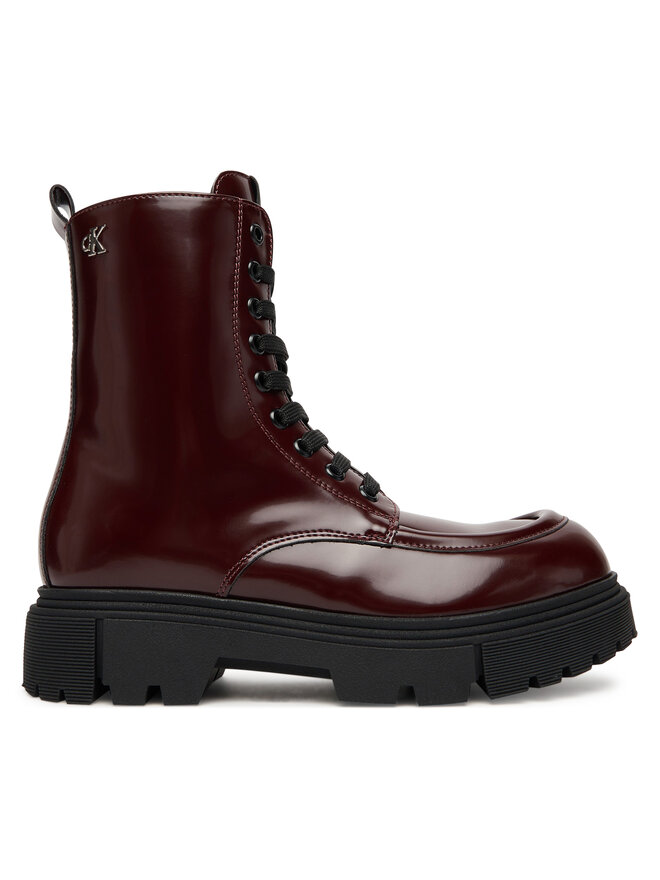 

Ботильоны на шнуровке Calvin Klein Tronchetto Allacciato V4A5-83132-1453, темно-красный