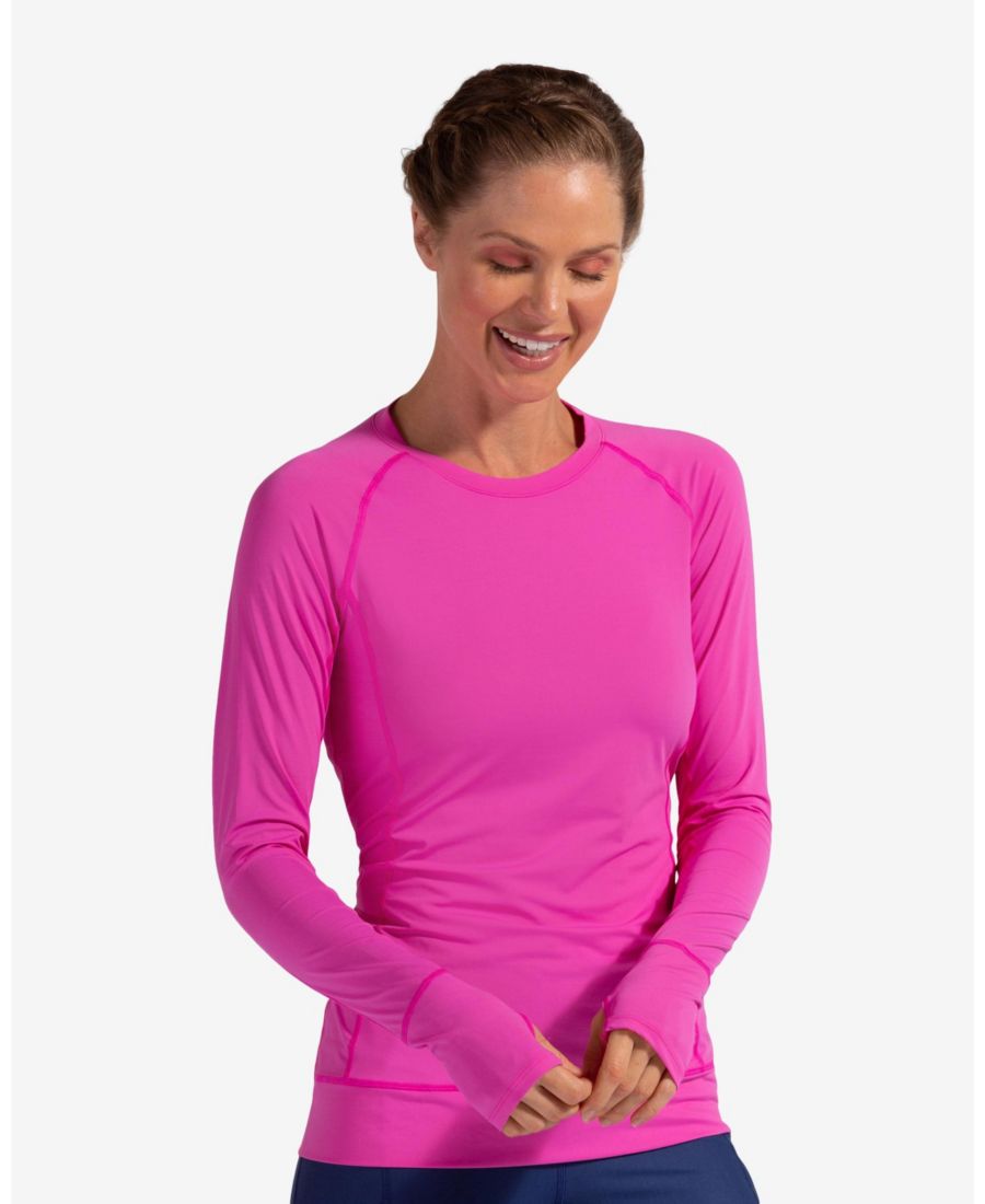 

Женский солнцезащитный пуловер с защитой от солнца UPF 50+ BloqUV, Bubblegum