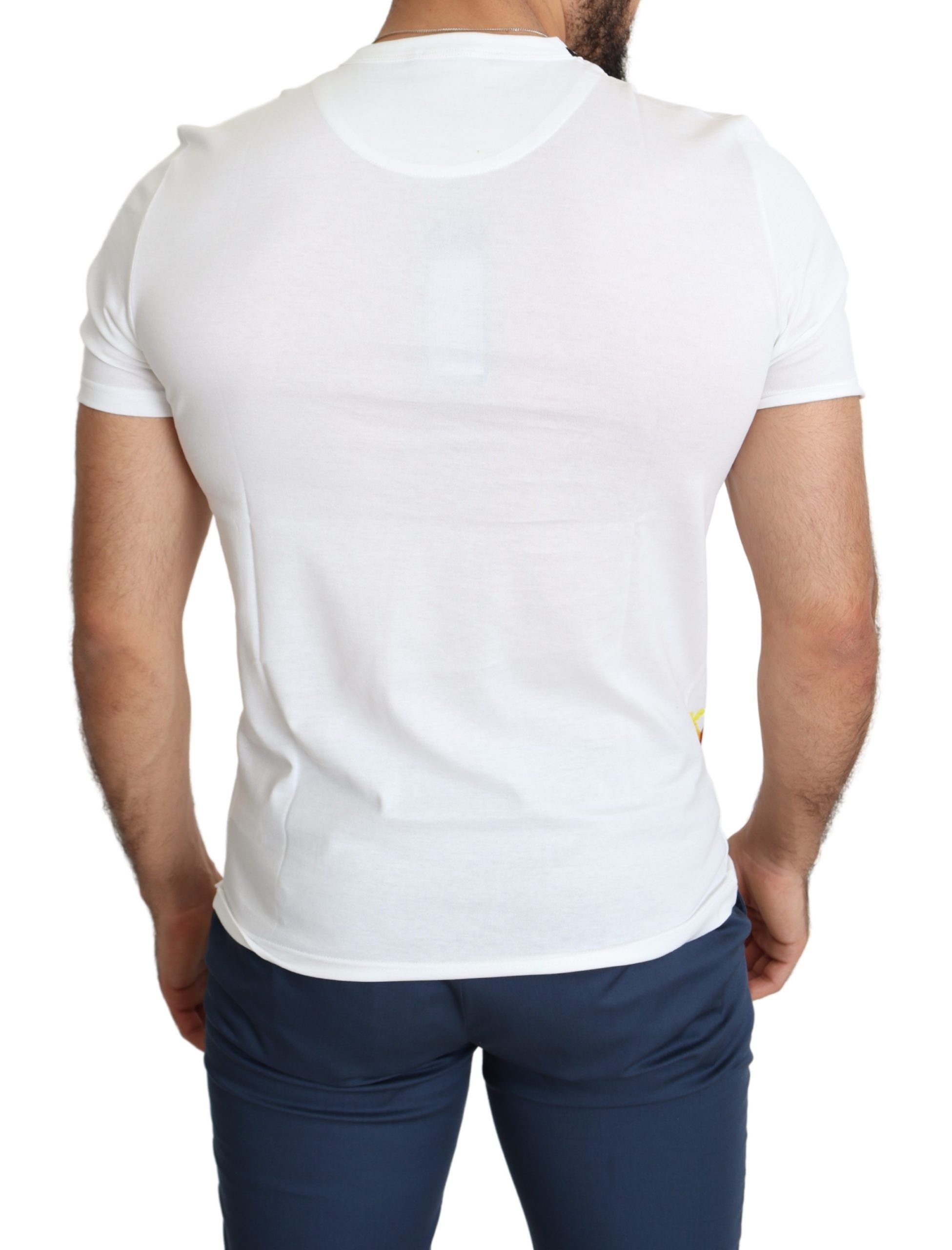 Футболка с круглым вырезом и принтом «Св. Валентина» Dolce & Gabbana, белый — фото 3