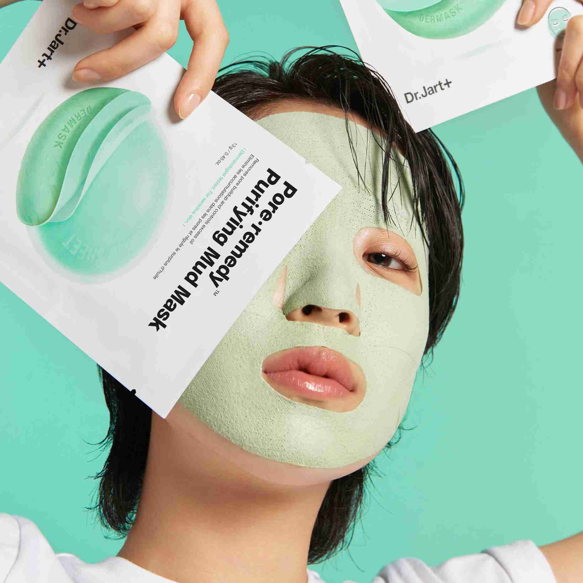 Тканевая маска Dr. Jart+ — Очищающая Pore-Remedy Purifying Mud Mask — фото 4