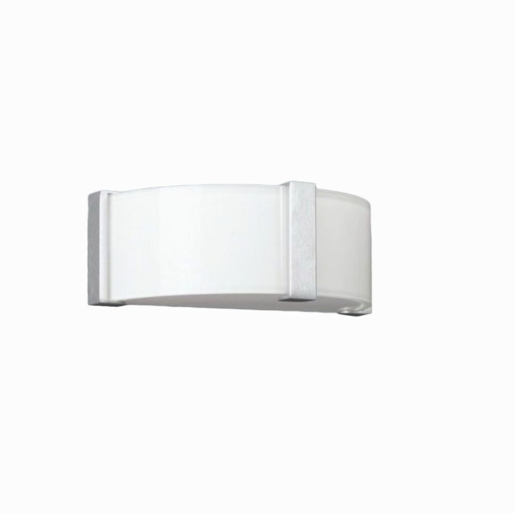 

Philips Eseo Montoya стеклянный настенный светильник 1x E27 23Вт энергосберегающий полукруглый современный, серебро