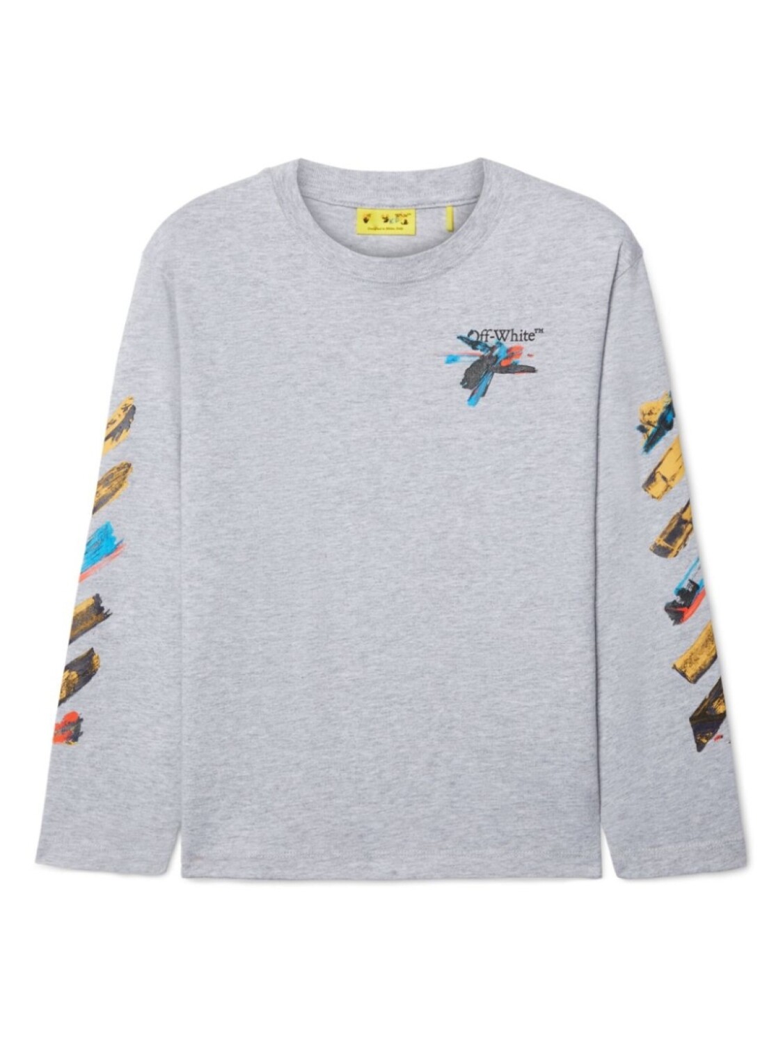 

Футболка с длинным рукавом Arrow Off-White Kids, серый