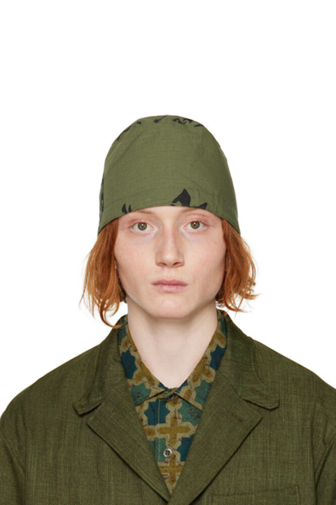 

Феска цвета хаки Engineered Garments