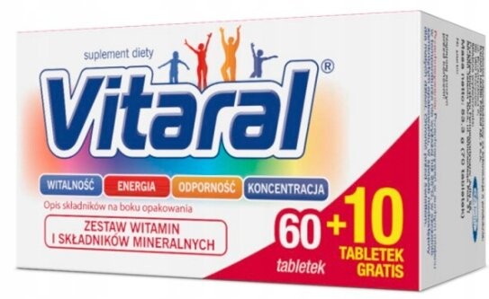 

Витарал, БАД, 70 таблеток Bausch Health Poland