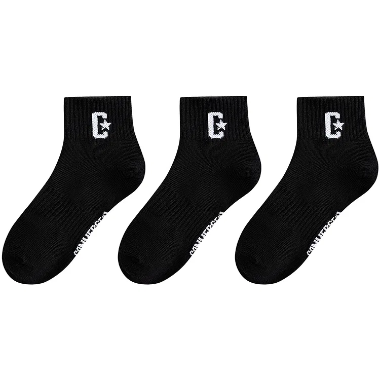 Носки детские Converse дышащие средней растяжимости Jet Black