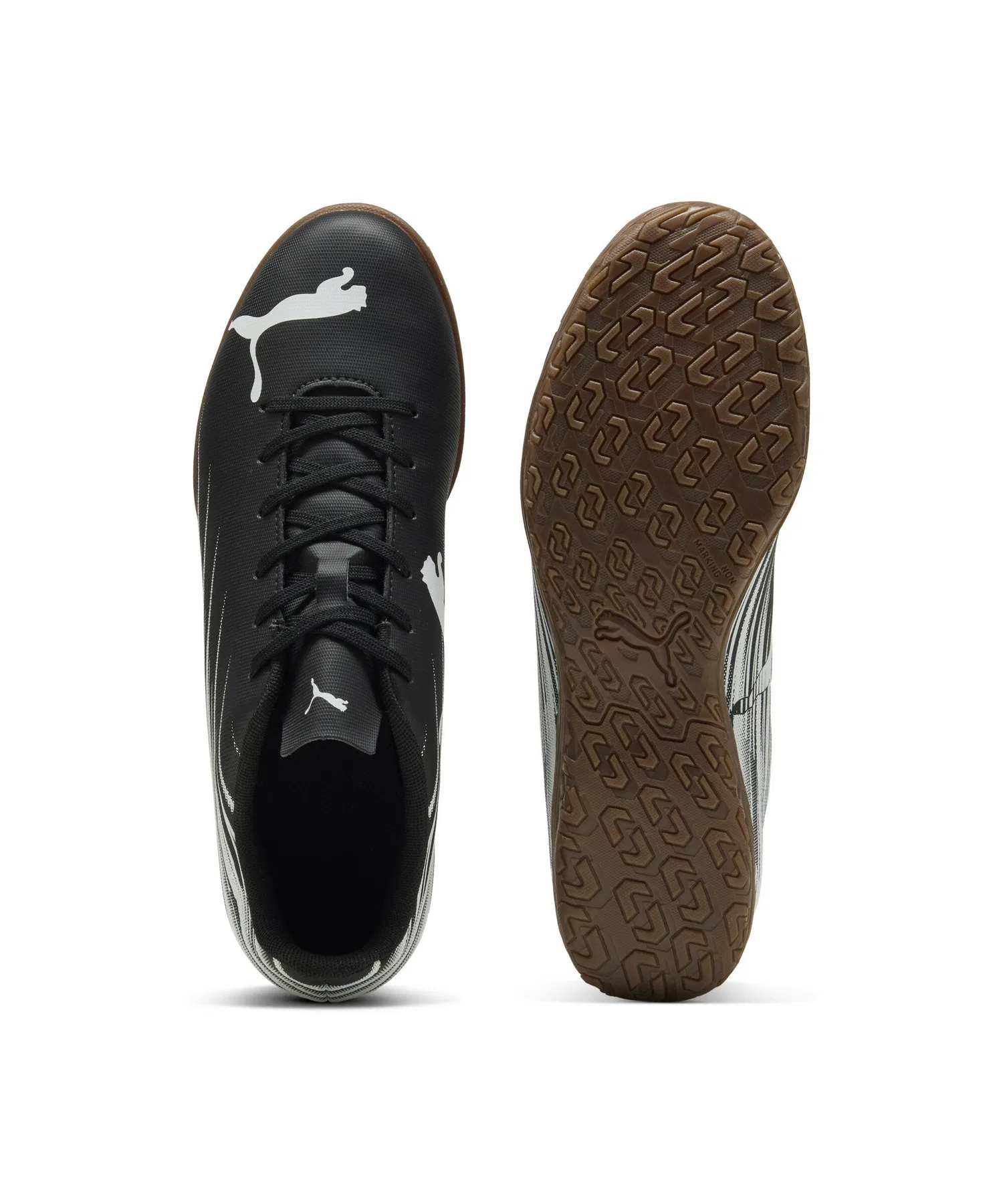 Мужские футзальные кроссовки PUMA Attacanto II IT тёмно-синие — фото 4