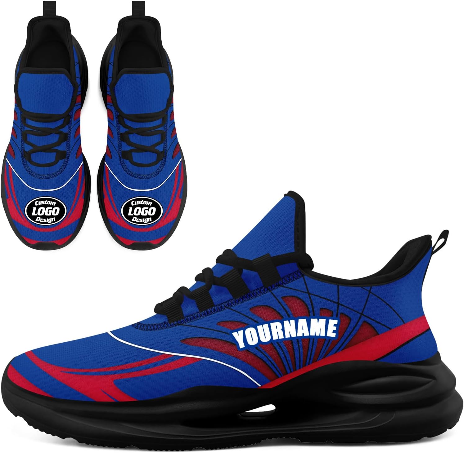 

Кастомные беговые кроссовки для бейсбольной команды AWSOLE для мужчин с персонализированным именем и логотипом, спортивные кроссовки для тренажерного зала, легкие тренировочные кроссовки, черный