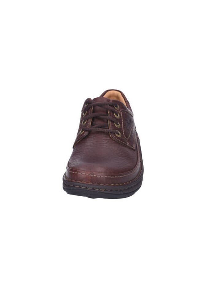 Кроссовки на шнуровке Clarks, цвет mahogany leather — фото 4