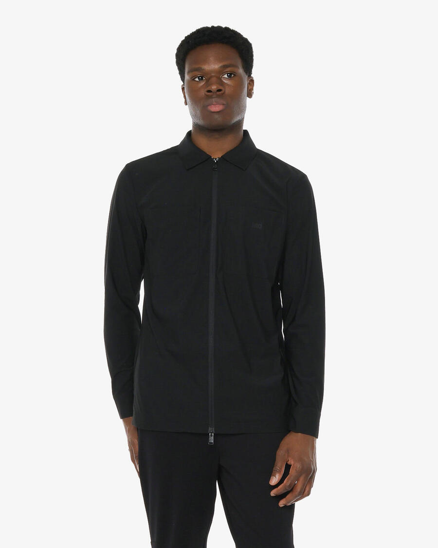 

JAKED Черная синтетическая фитнес-толстовка для мужчин