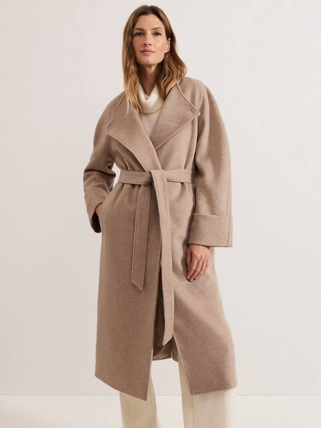 

Полушерстяное пальто aoife Phase Eight, цвет Neutral