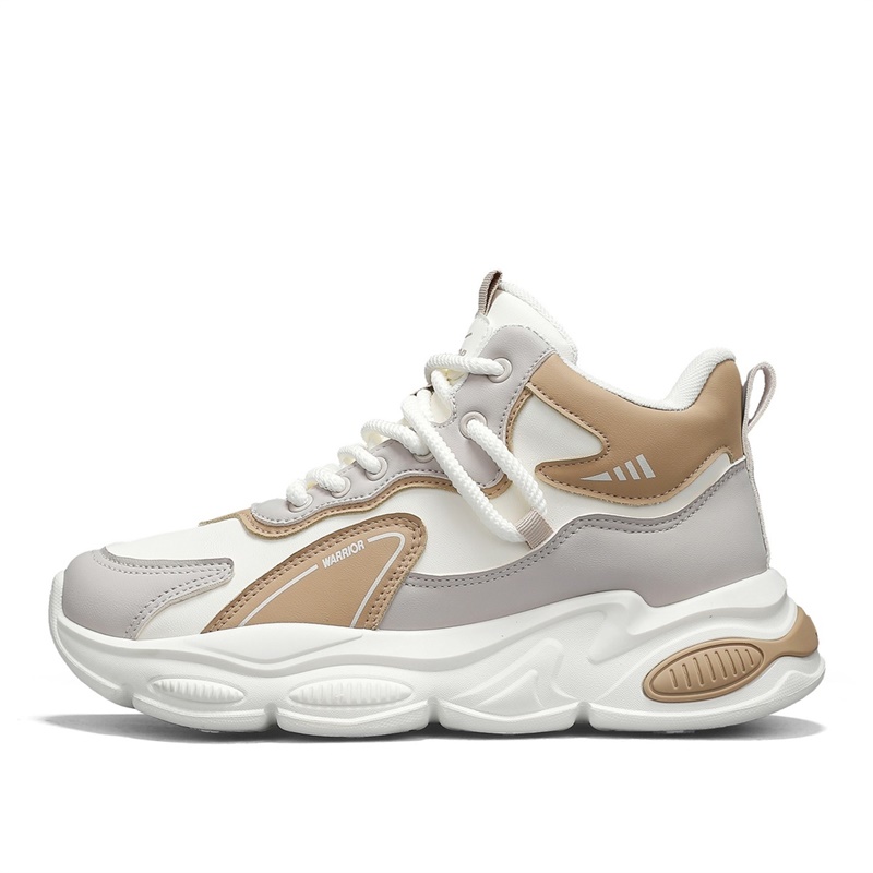 

Кроссовки Low top Chunky мужские WARRIOR, белый хаки коричневый