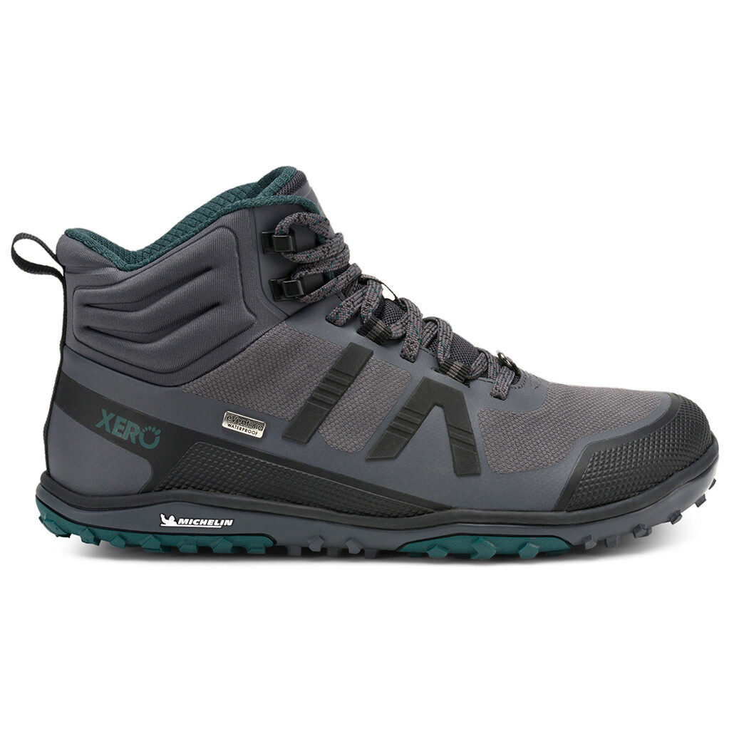 

Босоножки Xero Shoes Scrambler Mid II WP, цвет Asphalt/Sea Moss