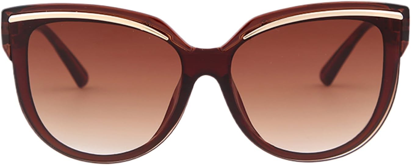 

Солнцезащитные очки с защитой UV400 | Увеличенные градиентные линзы "кошачий глаз" | для женщин и мужчин, для занятий спортом на открытом воздухе и вождения DSVIGF, C2 Brown