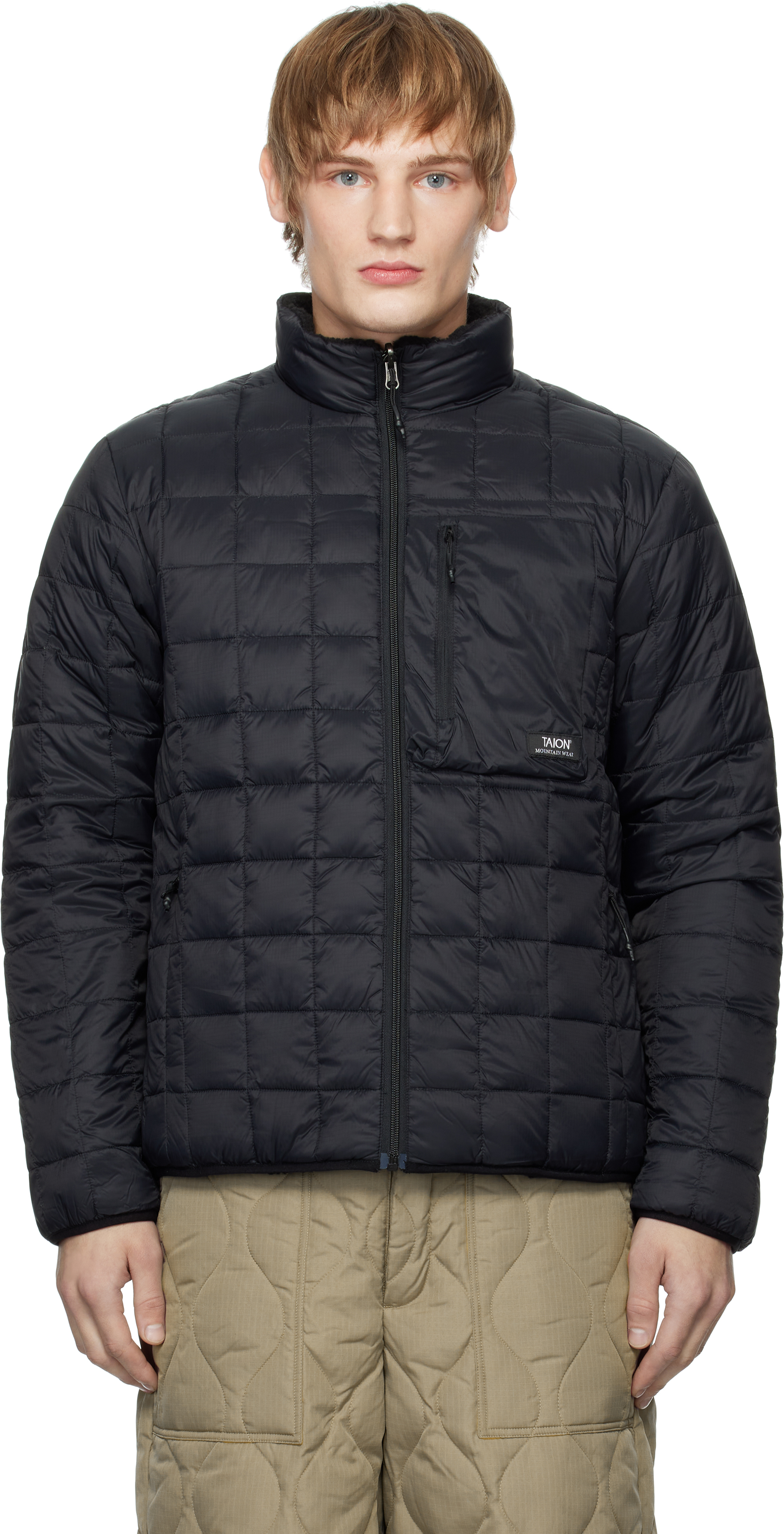 

Двусторонняя куртка-пуховик Mountain Hi-Neck TAION