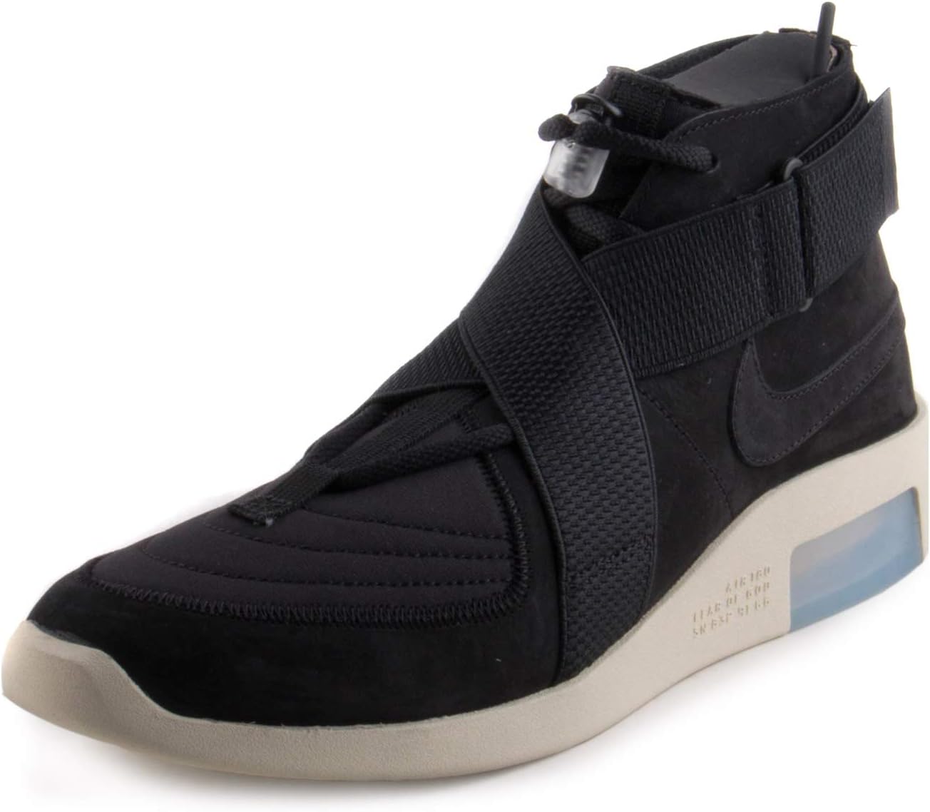

Кроссовки Nike Air Fear of God 1" RAID, черные/черно-Fossil, синтетические, Black/Black-Fossil