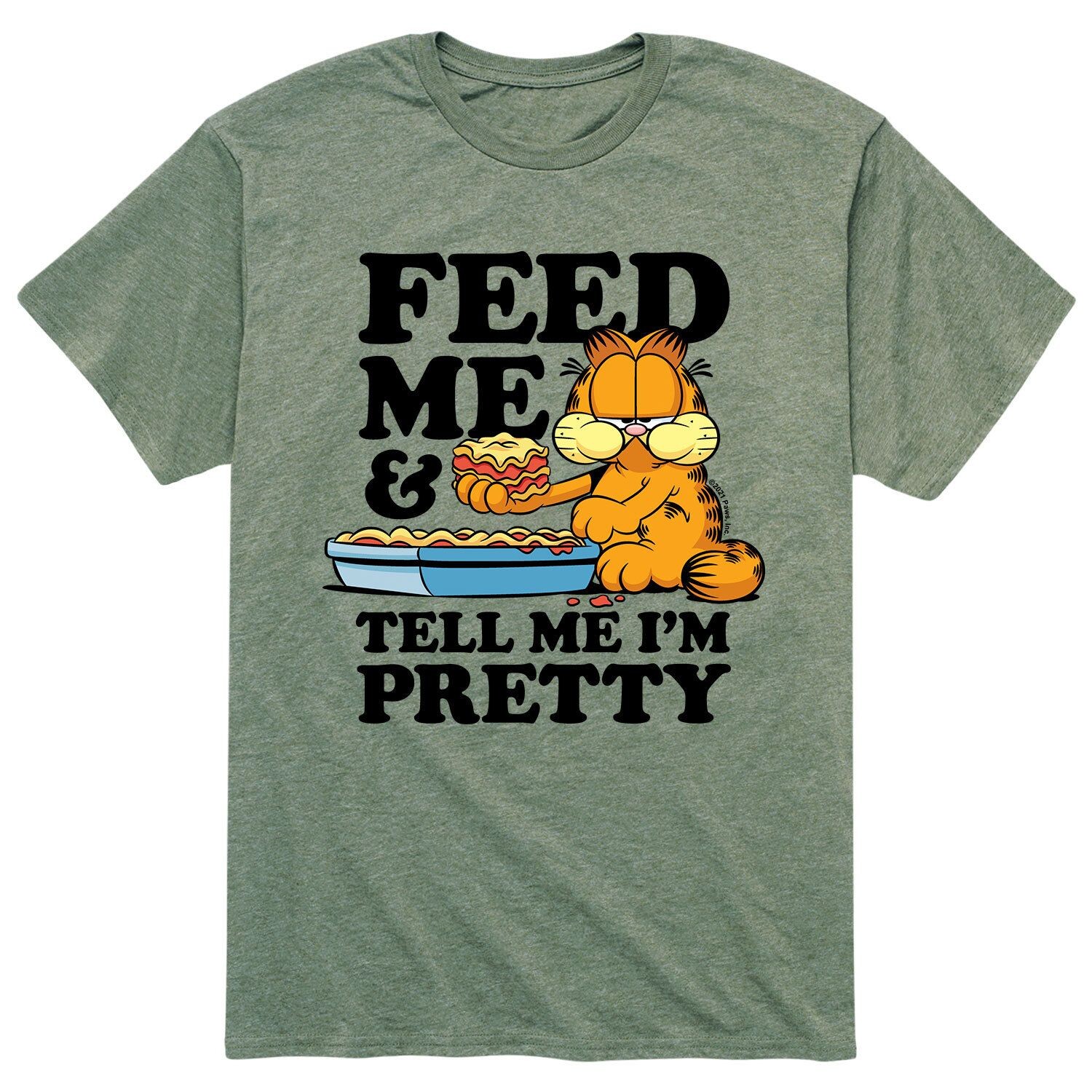 

Мужская футболка Garfield Feed Me Licensed Character