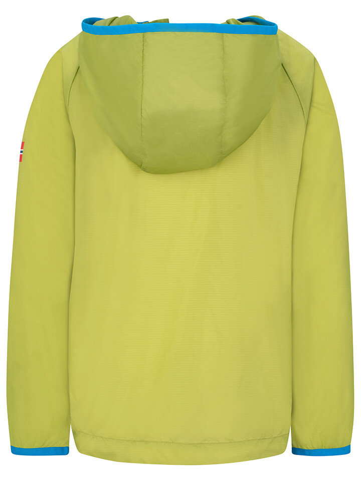 Функциональная куртка Trollkids Windbreaker Fjell, зеленый — фото 2