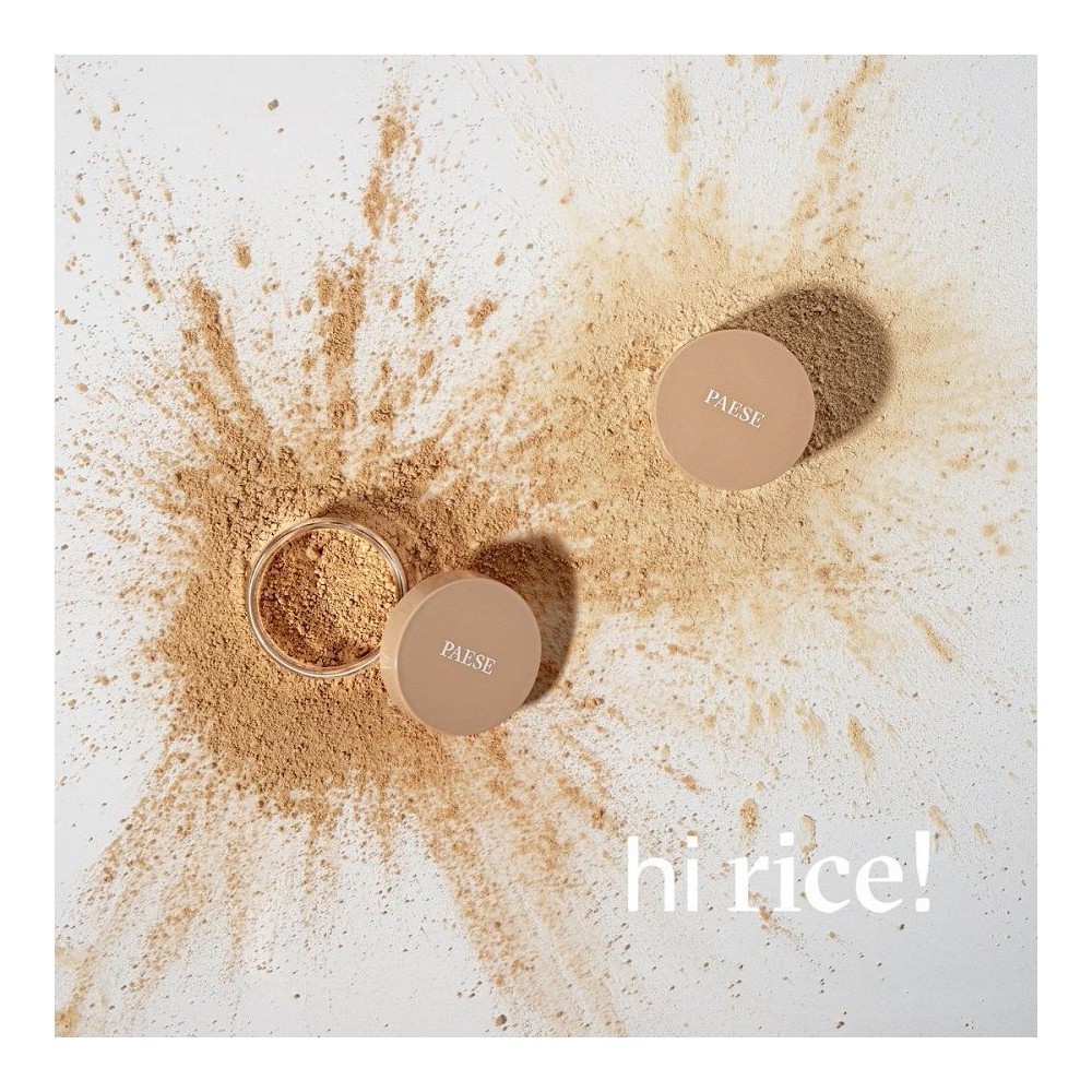 Пудра для лица hi rice! coloured rice powder Paese, nr. 10 light beige — фото 2