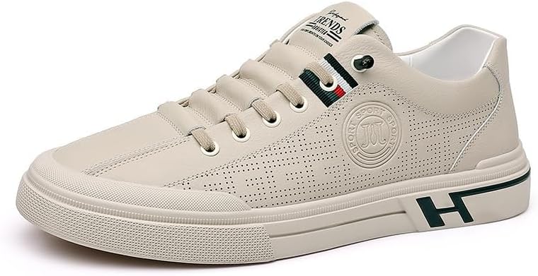 

Кожаные повседневные кроссовки Swzec, бежевый