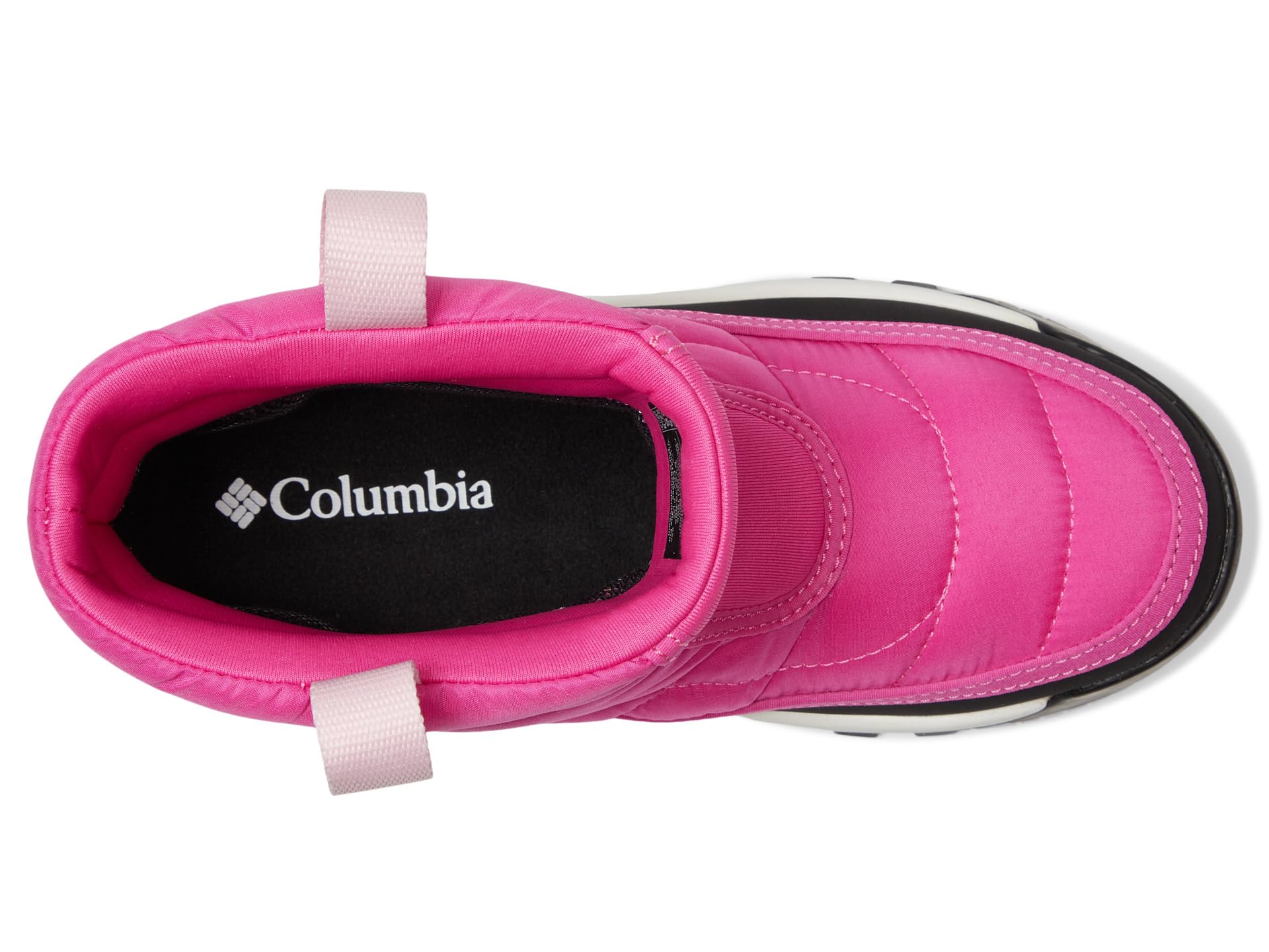 Ботинки Columbia Kids Snowtrot Mid, цвет Pink Ice/Satin Pink — фото 2
