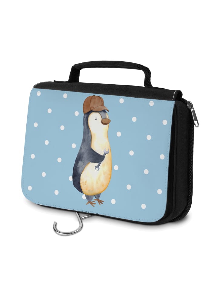 

Mr. & Mrs. Panda Косметичка "Если папа не сможет это починить..." пастельно-голубого цвета