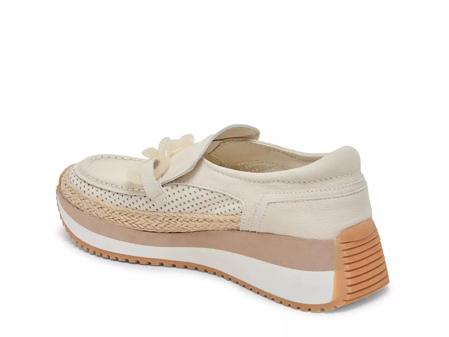 Туфли-лодочки Dolce Vita Jadah Platform Slip-On, цвет слоновой кости — фото 3
