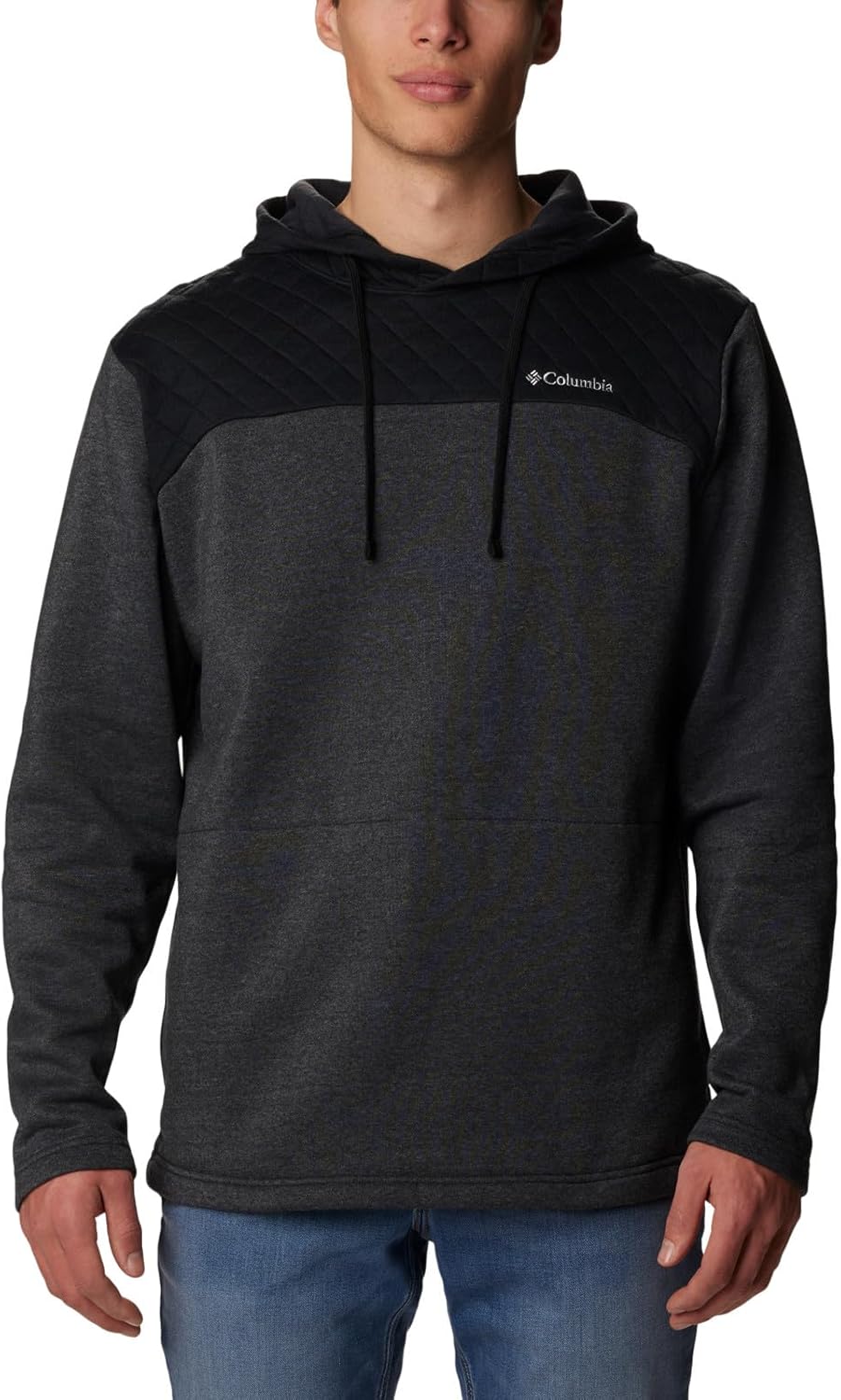 

Стеганая толстовка Columbia Mens Hart Mountain, Black Heather, Черный, Стеганая толстовка Columbia Mens Hart Mountain, Black Heather