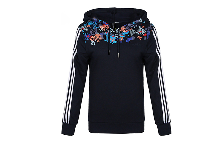 Свитшот женский темно-синий Adidas Neo — фото 2