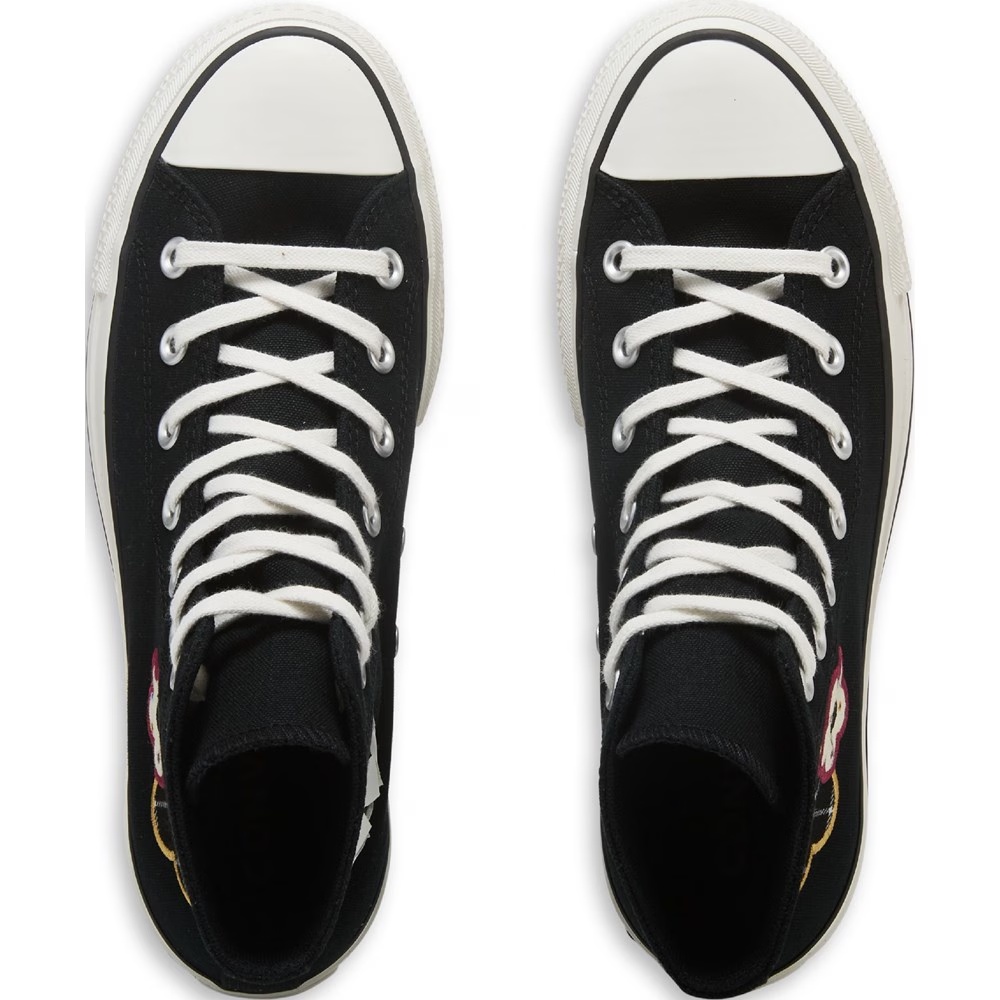 Кроссовки Chuck Taylor All Star на платформе с высоким подъемом Converse, мультиколор — фото 4