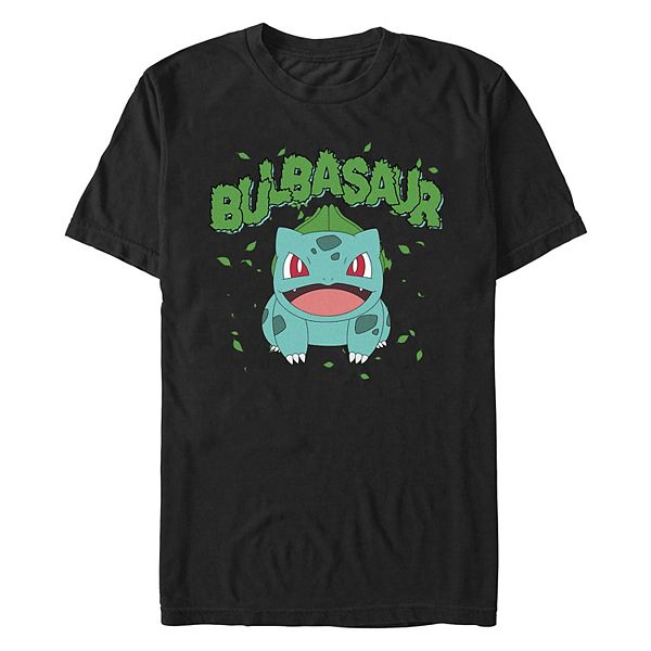 

Футболка с принтом Big & tall Pokemon Bulbasaur in action Licensed Character