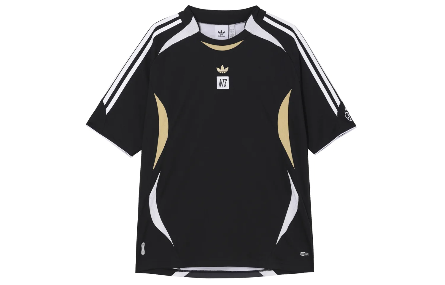 Футболка Adidas Nts Radio Adidas Originals, Black White Yellow
