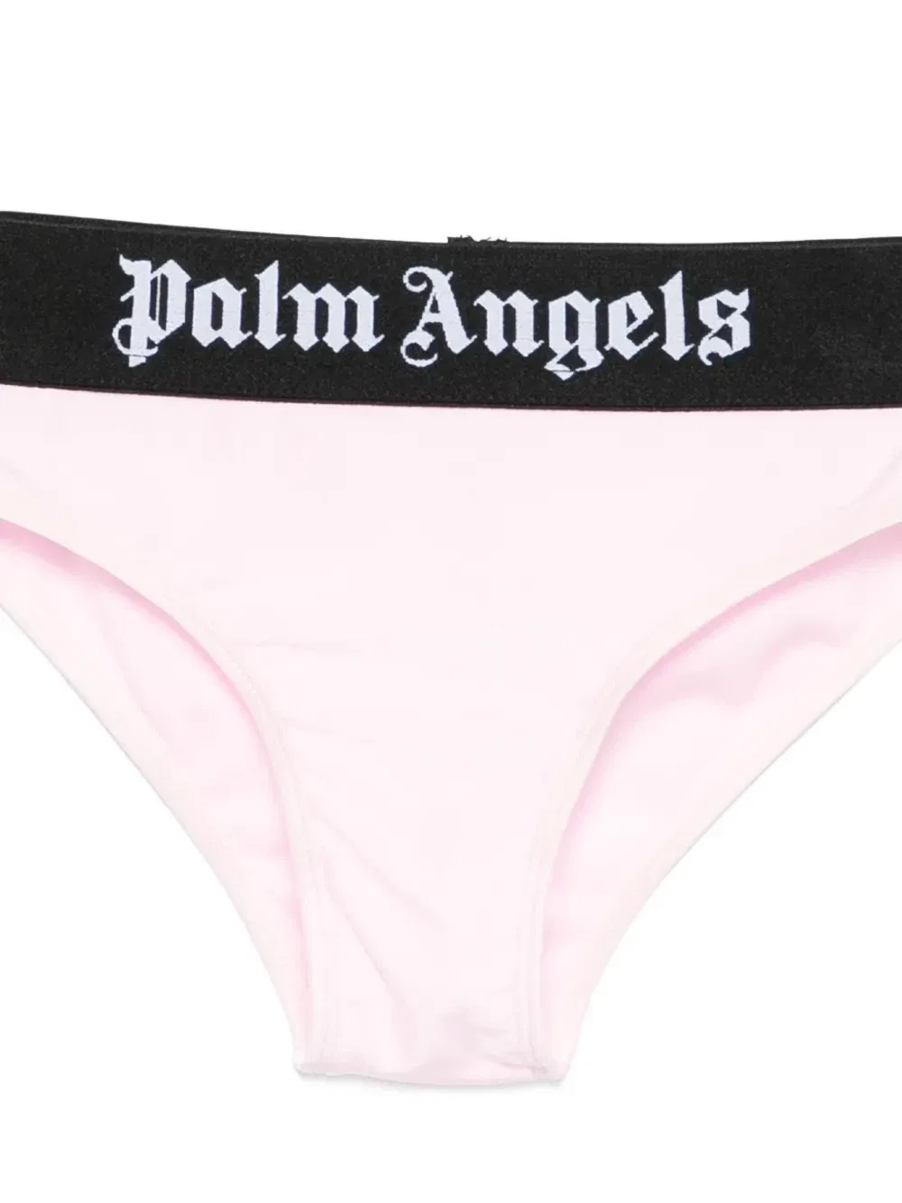 Бикини с логотипом на талии Palm Angels Kids, розовый — фото 3