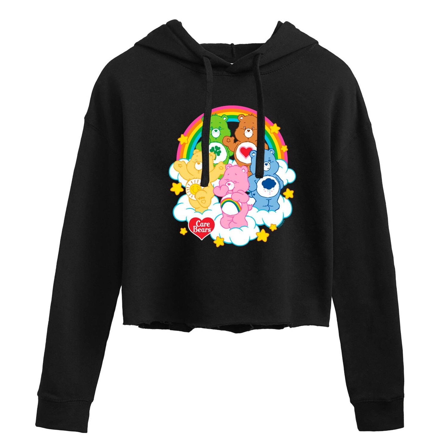 

Укороченная толстовка с капюшоном для юниоров Care Bears Licensed Character