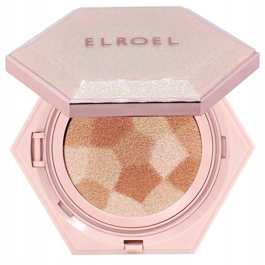 Тональный крем-кушон Elroel Blending Corrective Cushion Foundation 23 Natural Beige 12,5 г — фото 2