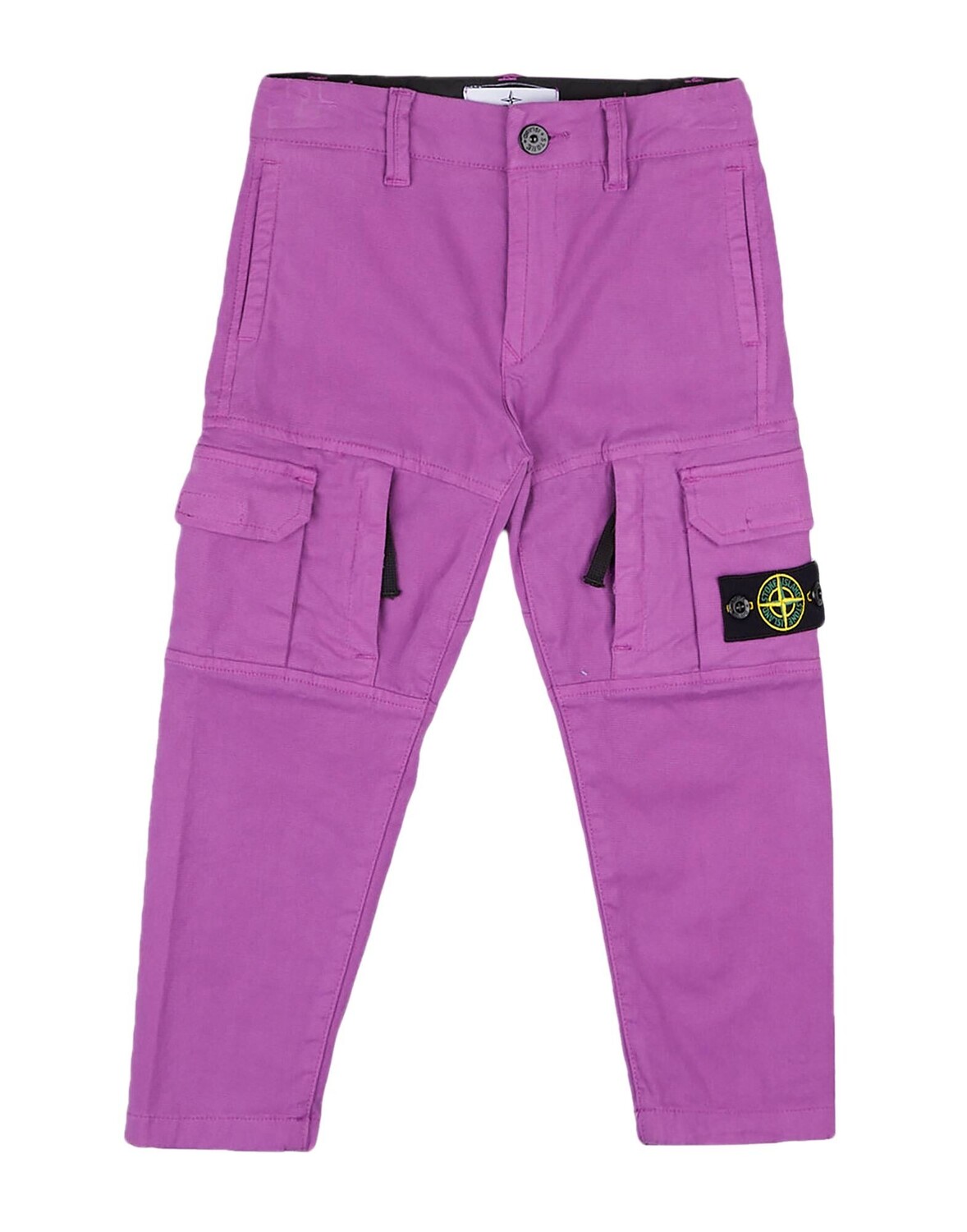 

Брюки Stone Island Junior, светло-фиолетовый