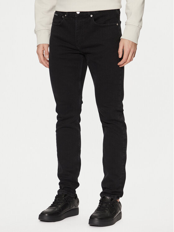 

Джинсы узкого кроя Calvin Klein Jeans, черный