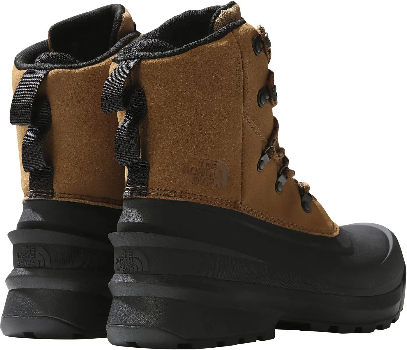 Зимние ботинки The North Face "M CHILKAT V LACE WP UTILITY", водонепроницаемые, коричневый — фото 4