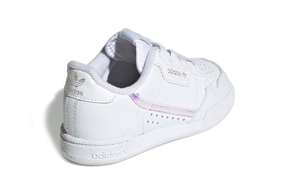 Кроссовки детские оригинальные континентальные 80 Adidas, белый — фото 4