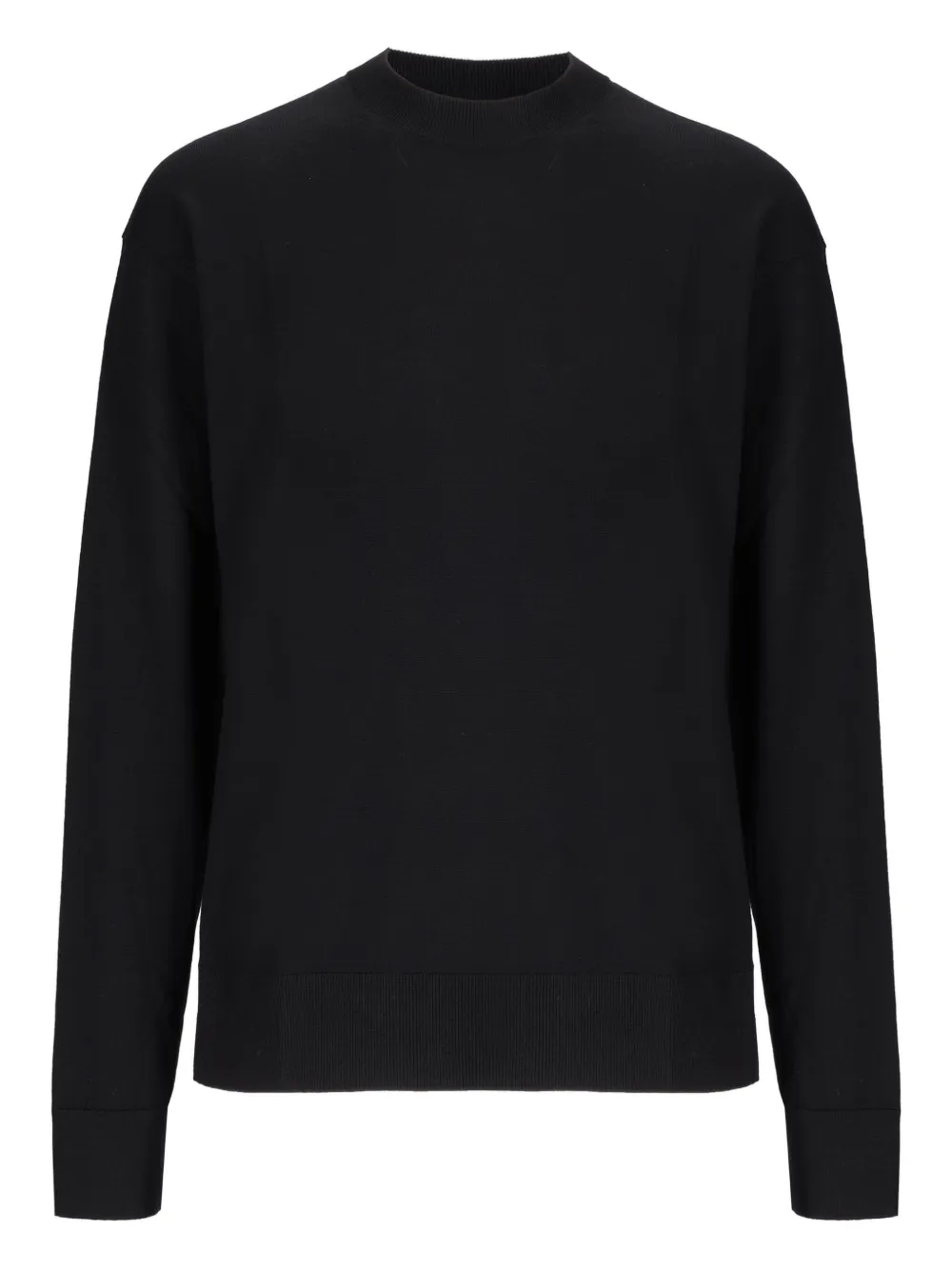 

Свитер в рубчик Laneus, черный