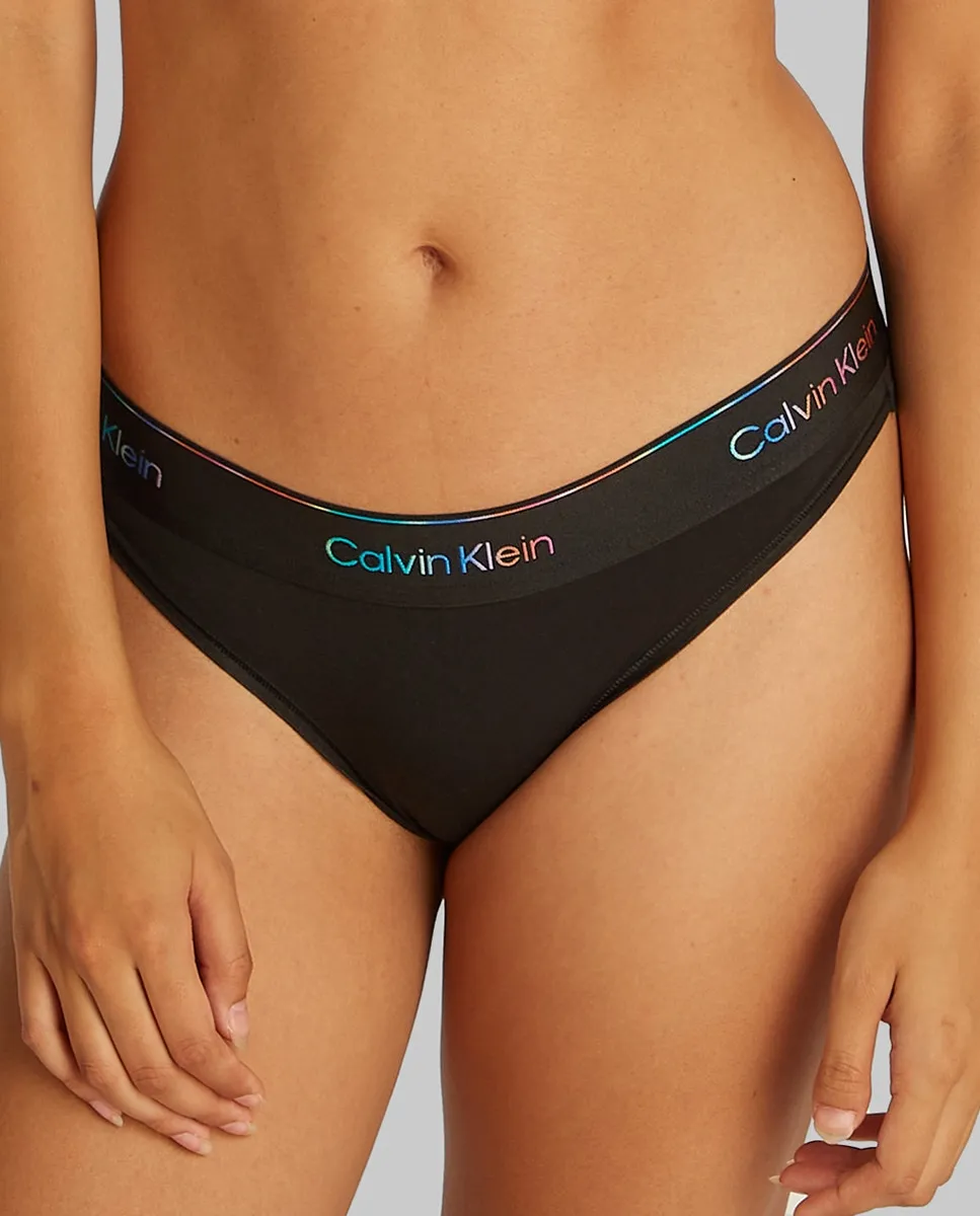 

Классические трусики ICON COTTON MODAL PRIDE Calvin Klein, черный