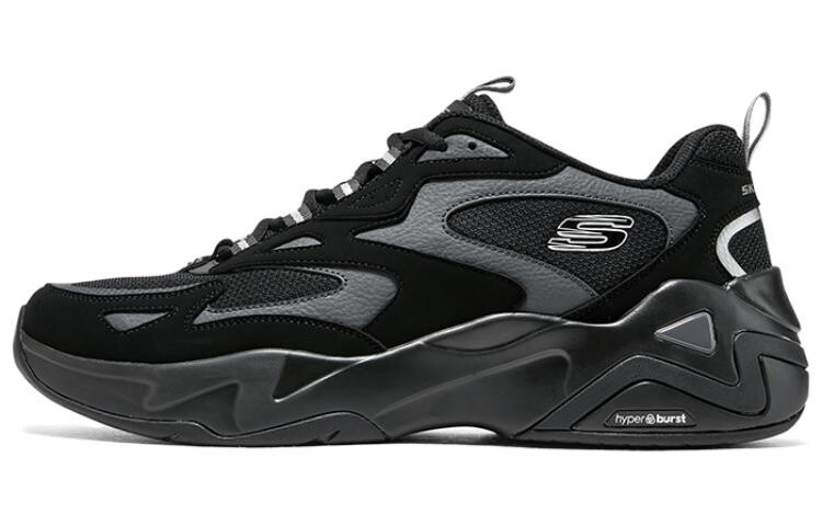 

Кроссовки Skechers DLites Running Shoes 'Black Grey', Черный, Кроссовки Skechers DLites Running Shoes 'Black Grey'