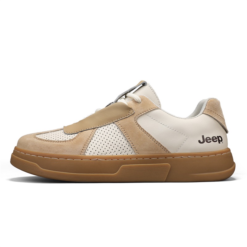 

Jeep Низкие повседневные туфли мужские бежево-желтые, цвет Beige Yellow