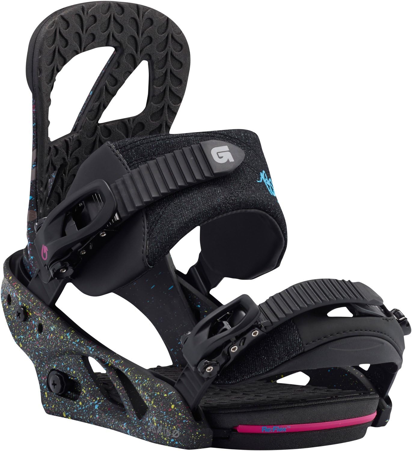 

Крепления для сноуборда Burton Scribe 2016 - женские, Splat a Tat, черные, среднего размера, Черный, Крепления для сноуборда Burton Scribe 2016 - женские, Splat a Tat, черные, среднего размера