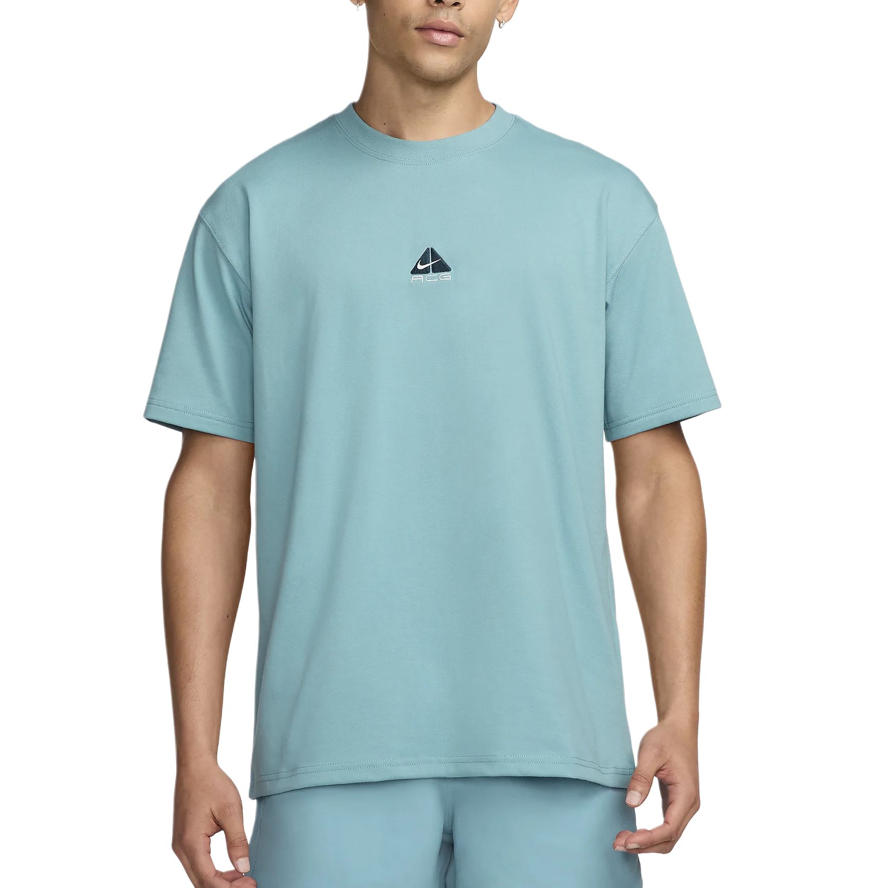 Nike Футболка ACG мужская джинсовый бирюзовый — фото 3