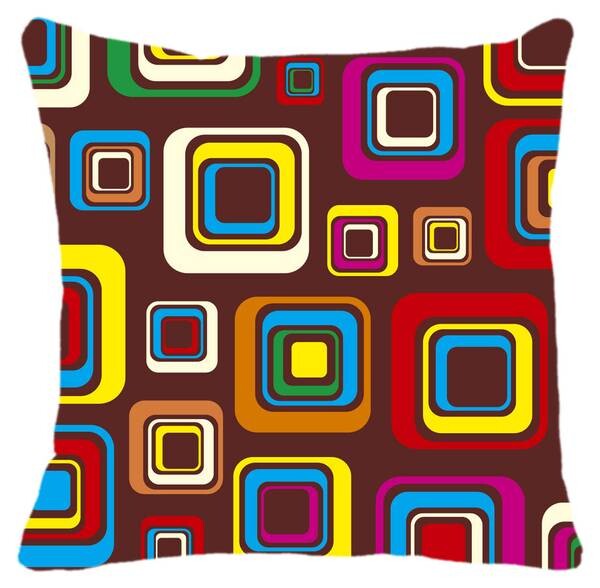 

Подушка с цифровой печатью Ideallux, 40x5x40 см, многоцветный