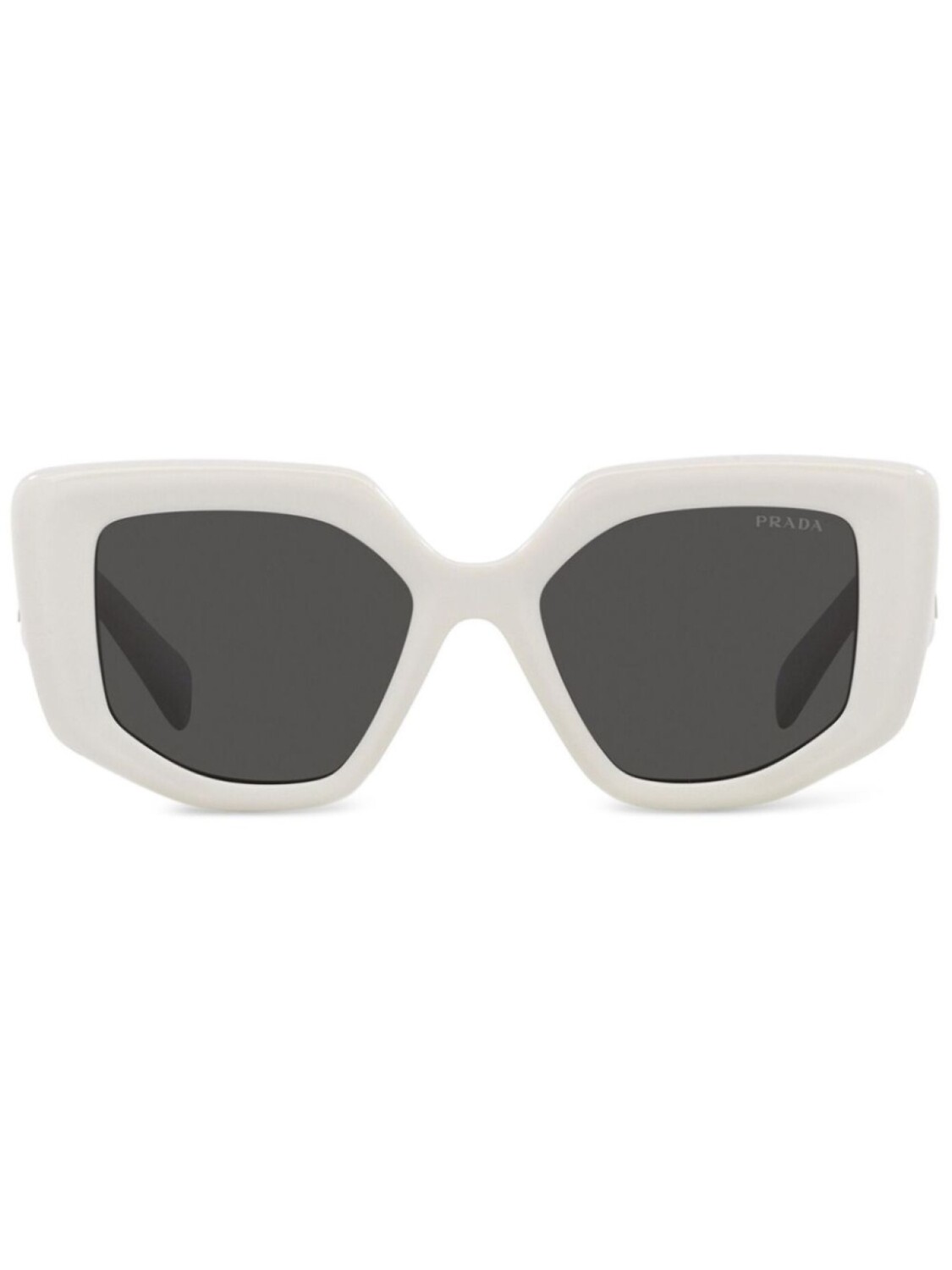 

Солнцезащитные очки с логотипом Prada Eyewear, белый