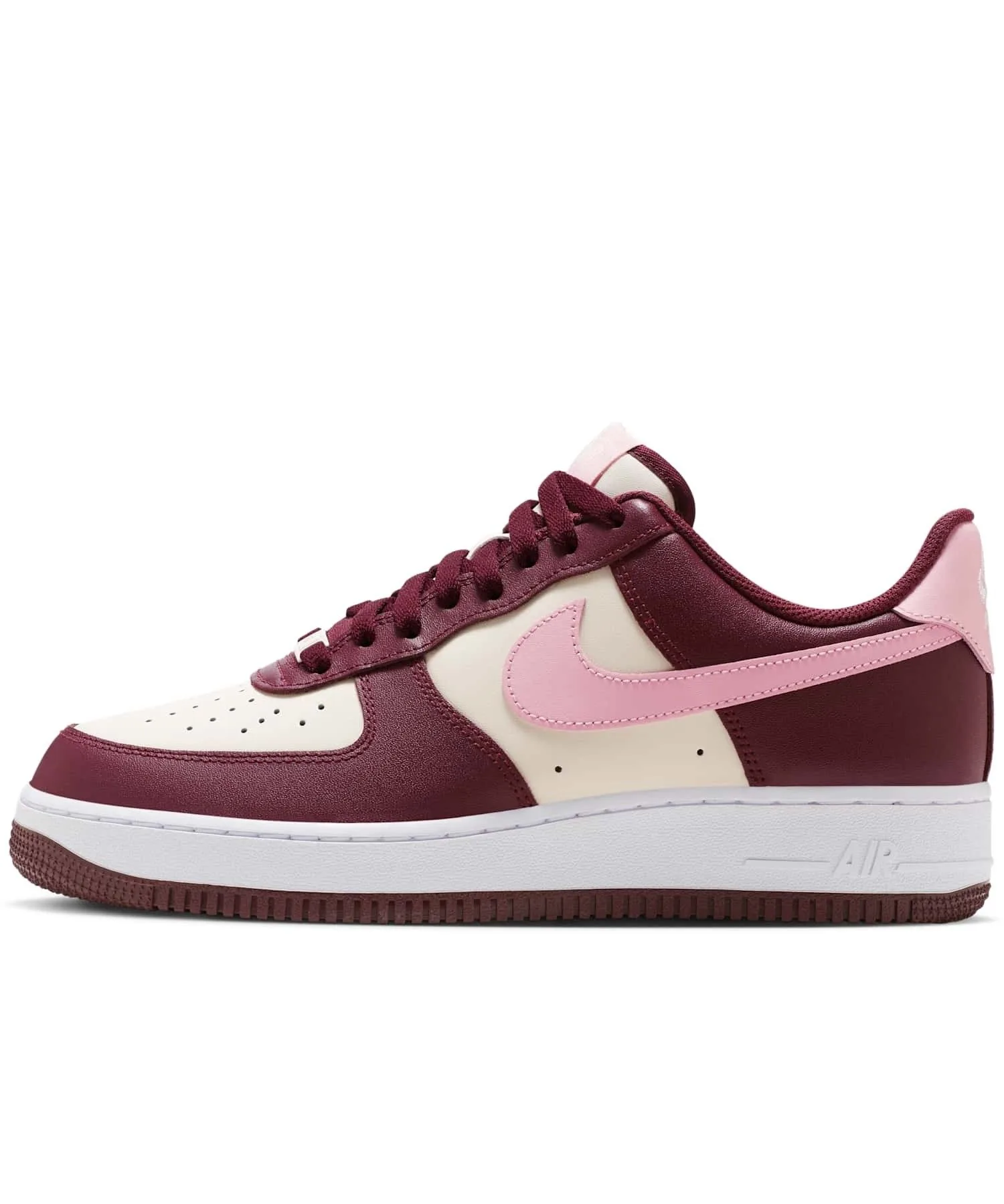 Мужские кроссовки из натуральной кожи Air Force 1 '07 NIKE бежевые